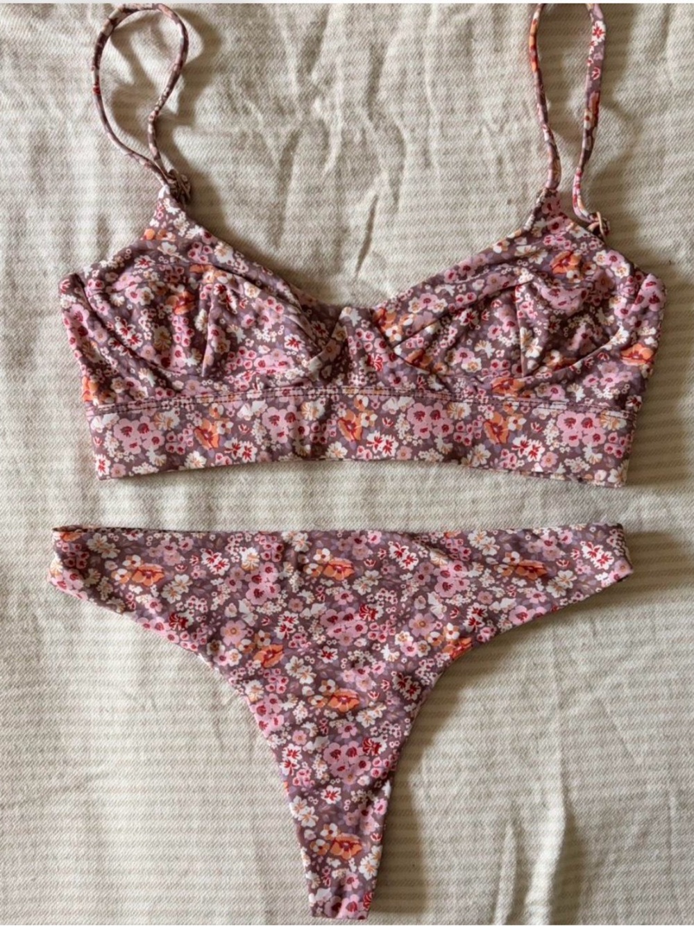Acacia Swim pink Lilou bikini set